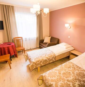 Фото номера Стандартный двухместный номер с 2 отдельными кроватями Отель Ankur Hotell г. Муствеэ 11