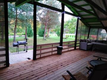 Фото номера Дом с 1 спальней Лоджи Mustvee Creek Cottage г. Муствеэ 37