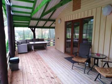 Фото номера Дом с 1 спальней Лоджи Mustvee Creek Cottage г. Муствеэ 36